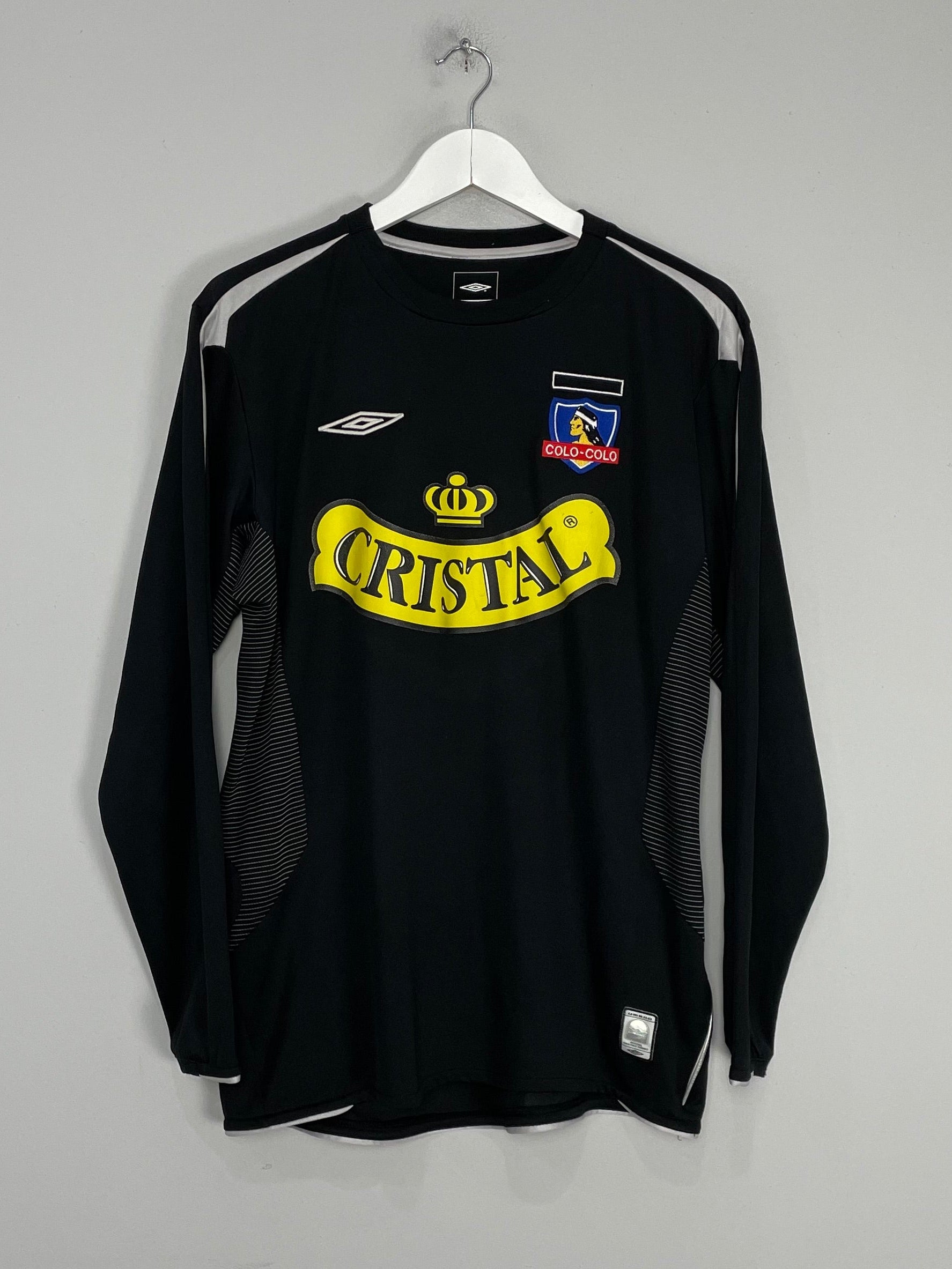 Shop 2006/07 COLO COLO MACNELLY #10 L/S AWAY SHIRT (L) UMBRO, classic football shirts, vintage football shirts & retro soccer jerseys at Cult Kits
