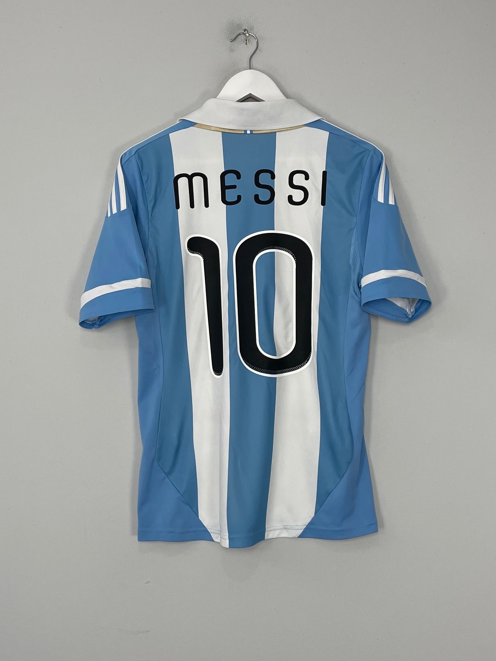 Shop 2011/12 ARGENTINA MESSI #10 HOME SHIRT (S) ADIDAS, classic football shirts, vintage football shirts & retro soccer jerseys at Cult Kits