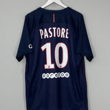 2016/17 PSG PASTORE #10 HOME SHIRT (XL) NIKE