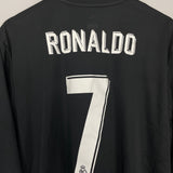 Shop 2017/18 REAL MADRID RONALDO #7 L/S AWAY SHIRT (XXL) ADIDAS, classic football shirts, vintage football shirts & retro soccer jerseys at Cult Kits