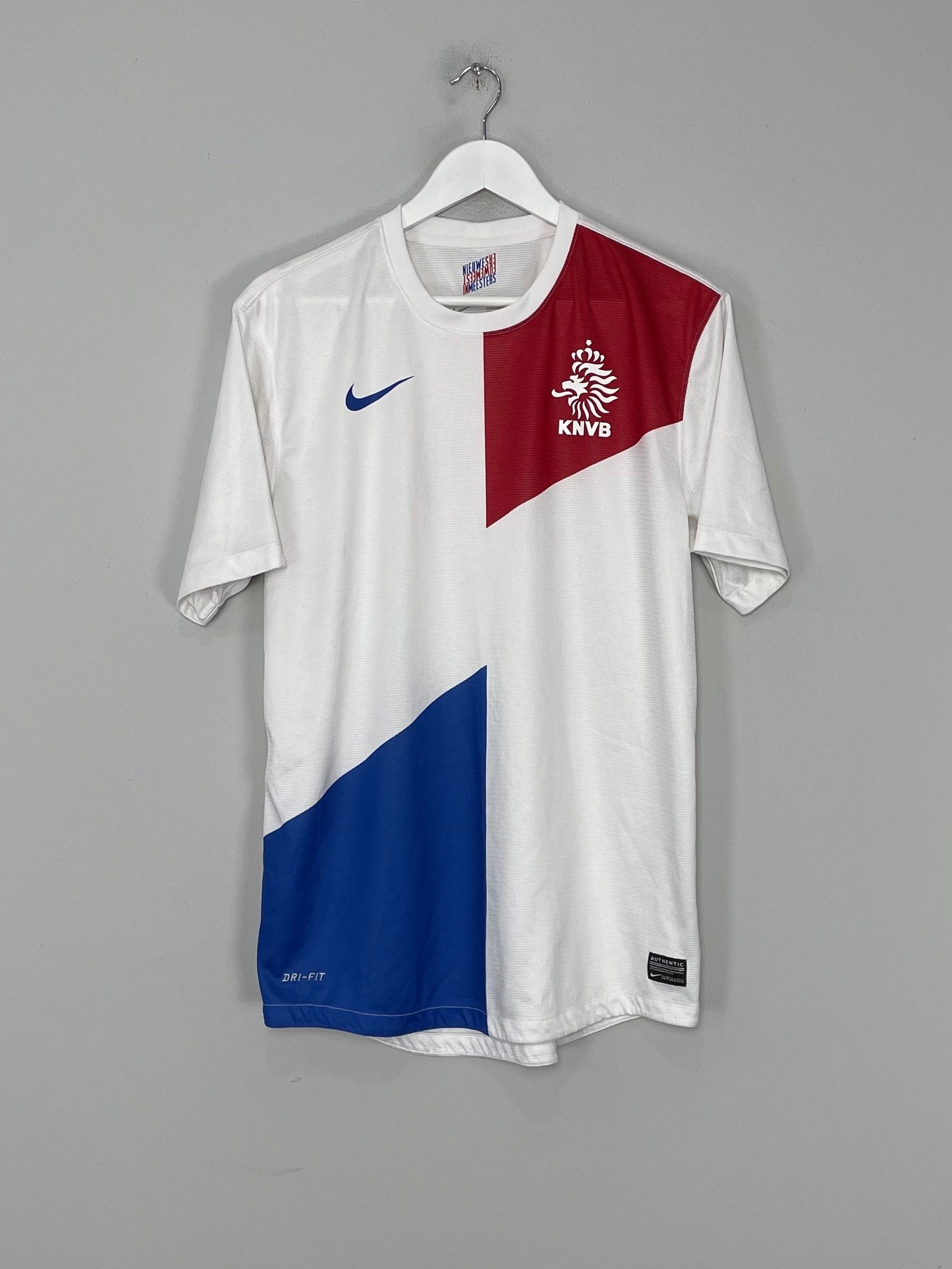 Shop 2013/14 NETHERLANDS AWAY SHIRT (L) NIKE, classic football shirts, vintage football shirts & retro soccer jerseys at Cult Kits
