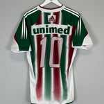 Shop 2004/05 FLUMINENSE #10 HOME SHIRT (L) ADIDAS, classic football shirts, vintage football shirts & retro soccer jerseys at Cult Kits