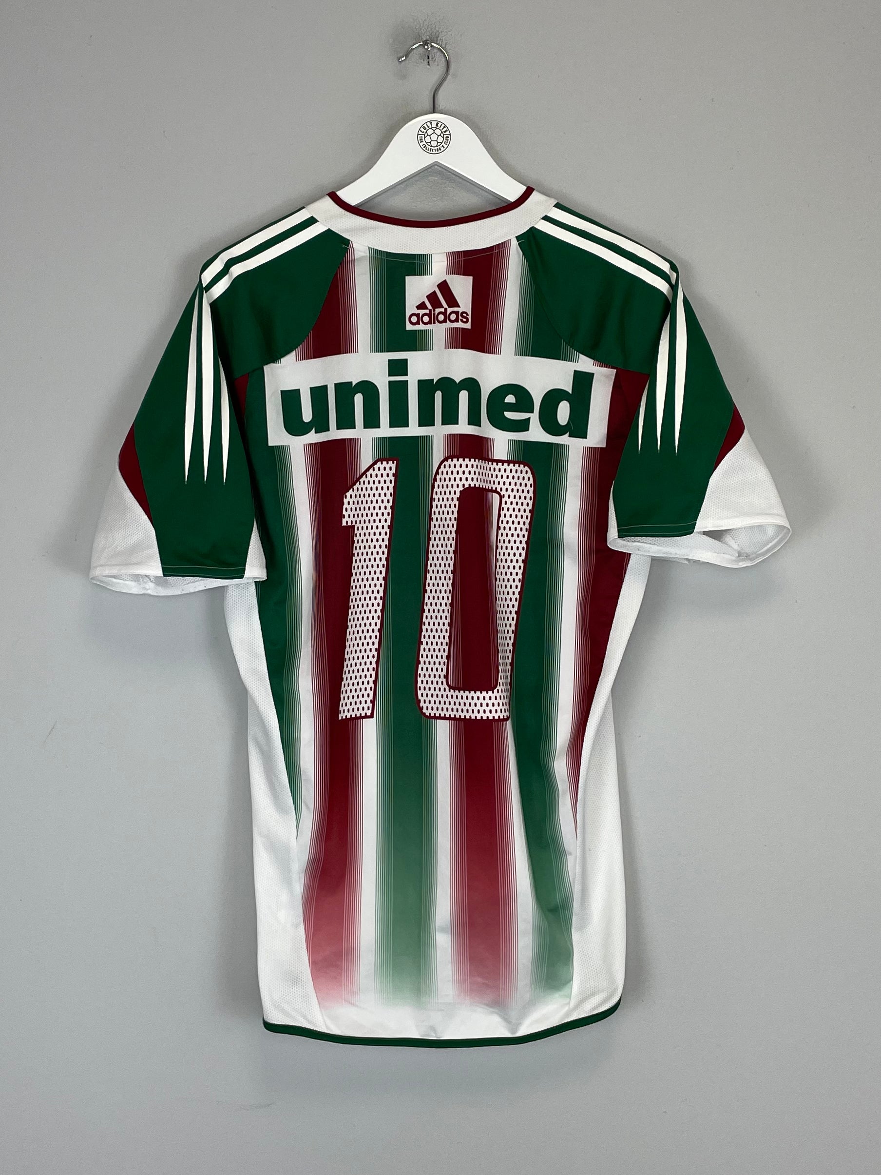 Shop 2004/05 FLUMINENSE #10 HOME SHIRT (L) ADIDAS, classic football shirts, vintage football shirts & retro soccer jerseys at Cult Kits