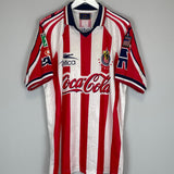1998/99 CHIVAS GUADALAJARA HOME SHIRT (XL) ATLETICA