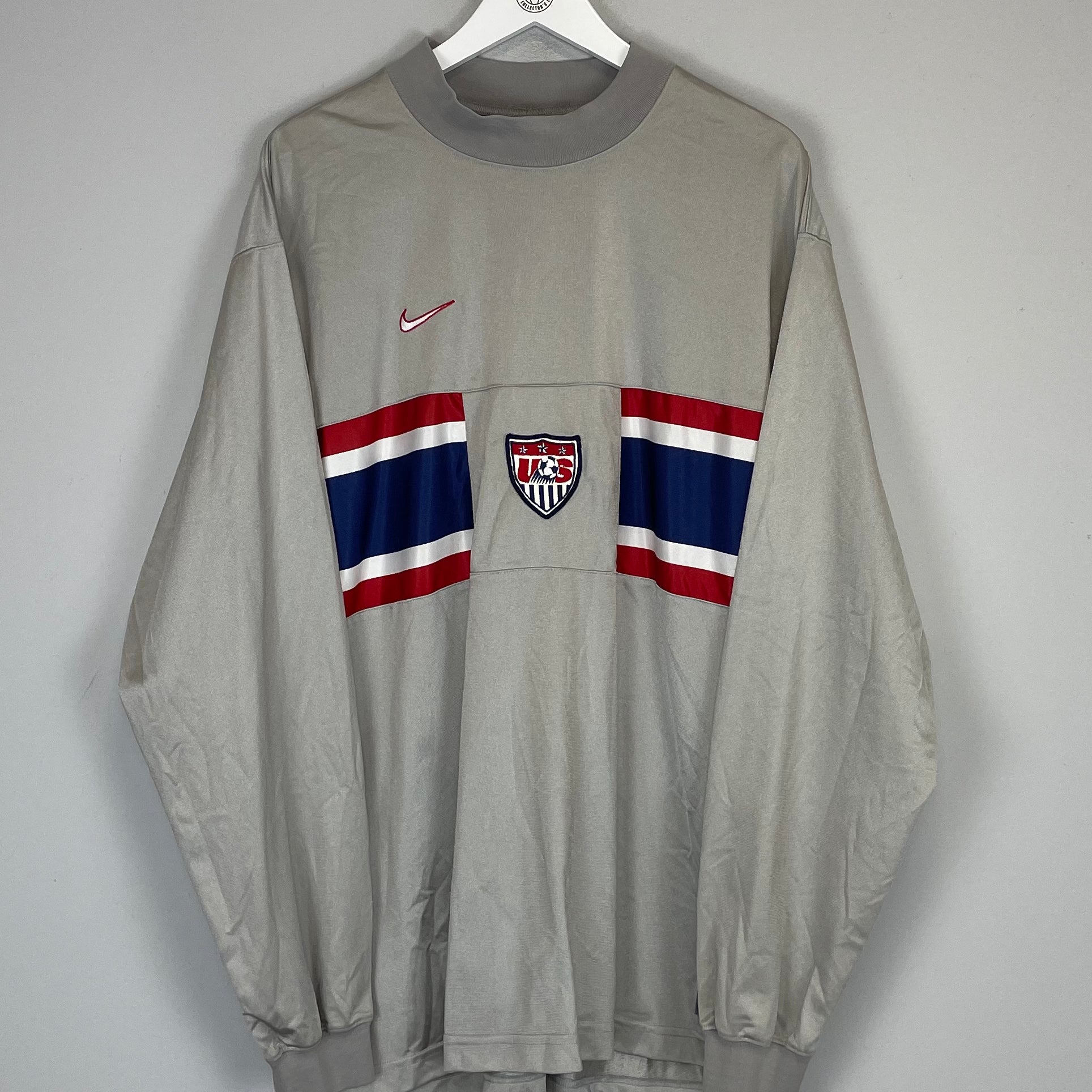 Shop 1995/98 USA GK SHIRT (XL) NIKE, classic football shirts, vintage football shirts & retro soccer jerseys at Cult Kits