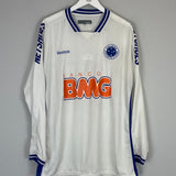 2011/12 CRUZEIRO L/S AWAY SHIRT (L) REEBOK