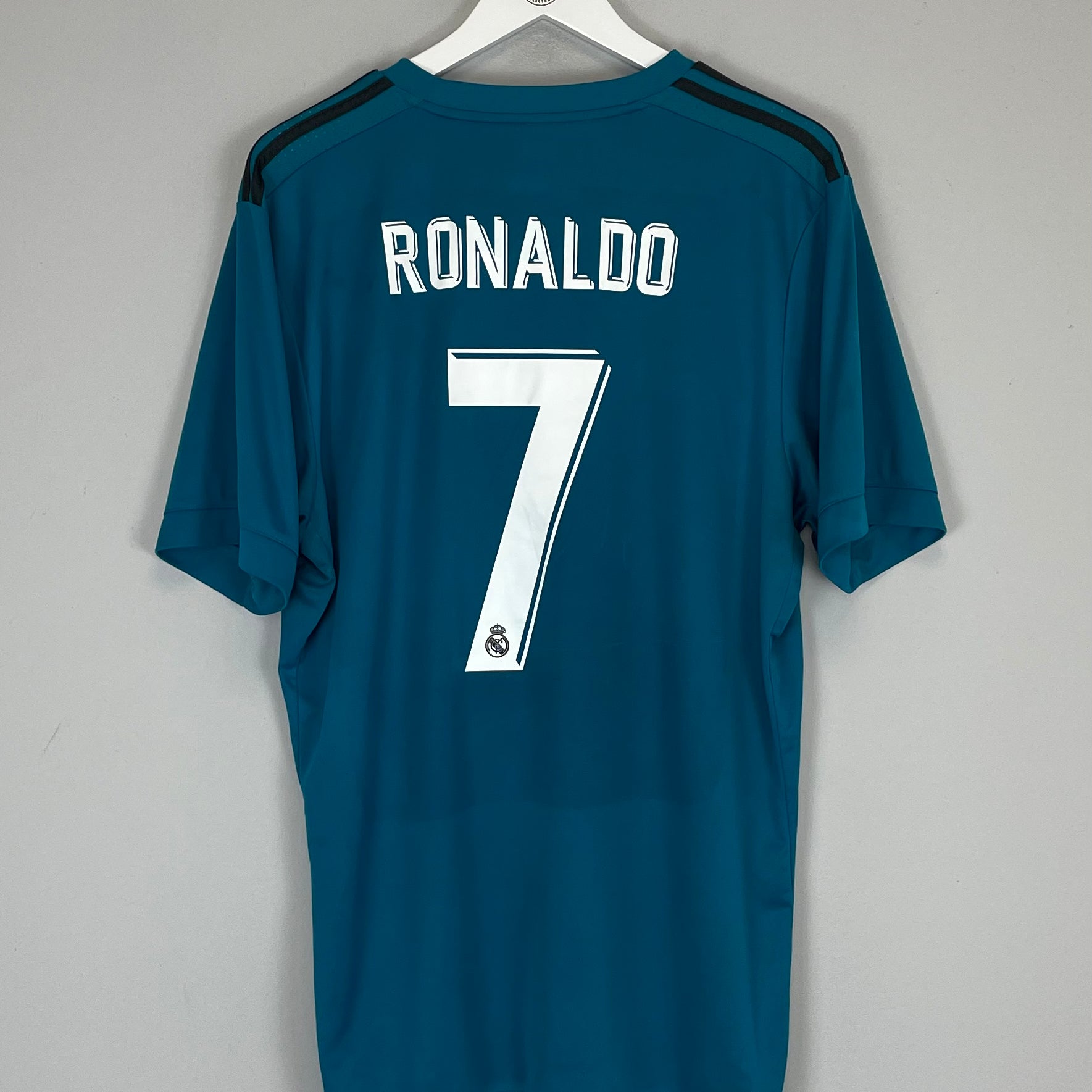 Shop 2017/18 REAL MADRID RONALDO #7 THIRD SHIRT (XL) ADIDAS, classic football shirts, vintage football shirts & retro soccer jerseys at Cult Kits