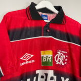 1997/98 FLAMENGO HOME SHIRT (L) UMBRO
