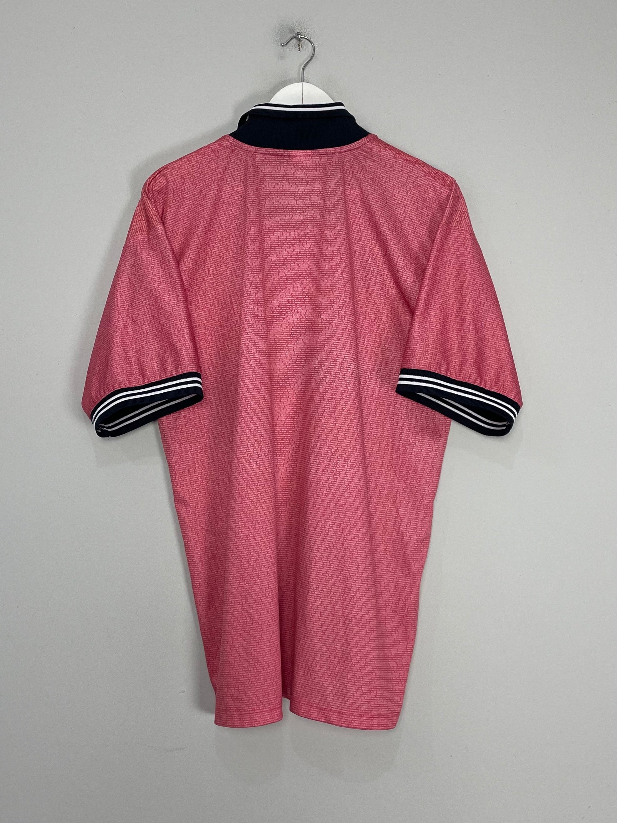 Shop 2000/01 DEPORTIVO ALAVES AWAY SHIRT (XXL) LUANVI, classic football shirts, vintage football shirts & retro soccer jerseys at Cult Kits