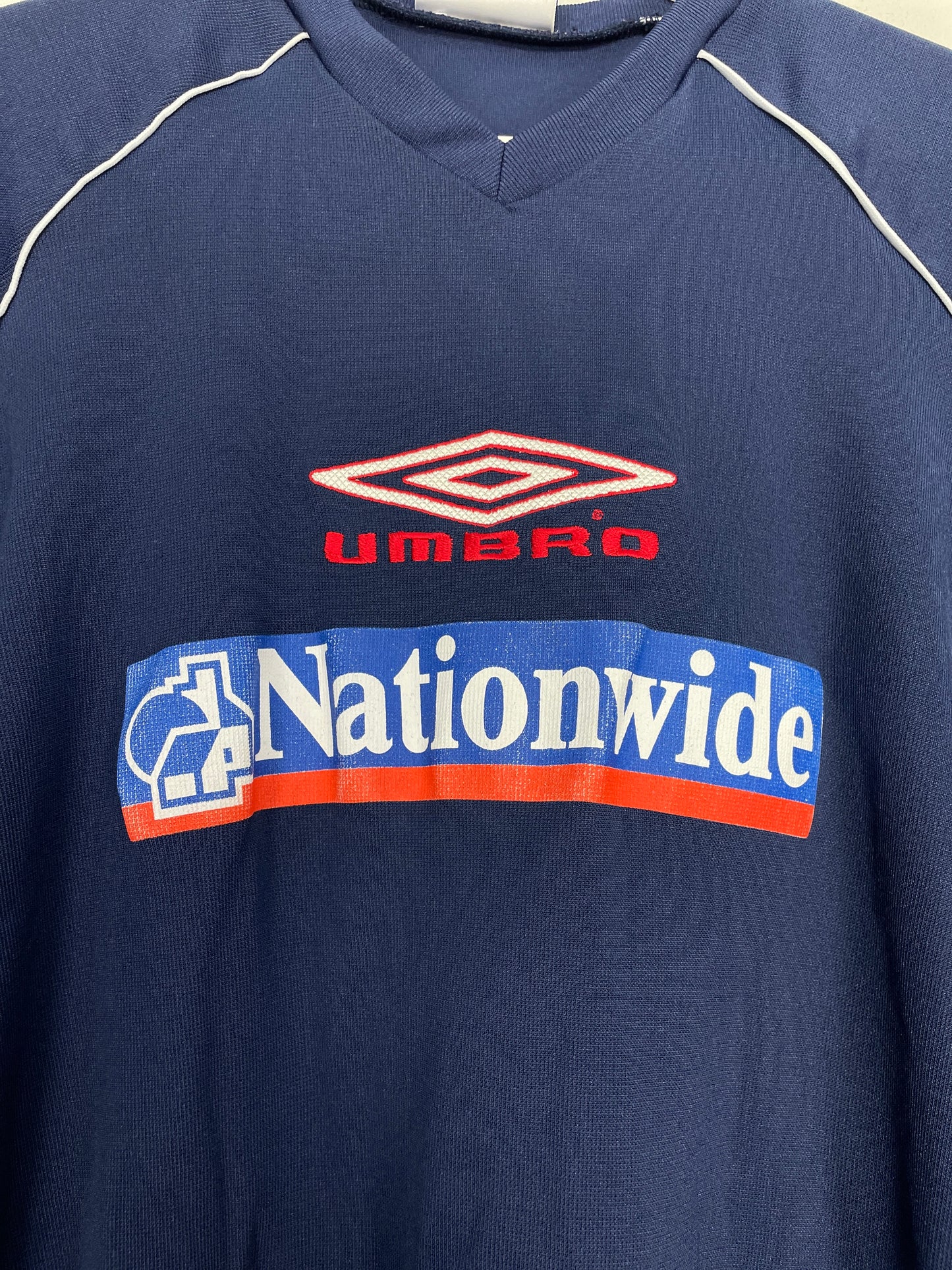 2002 ENGLAND TRAINING SHIRT (XL) UMBRO