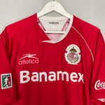 Shop 2000/01 TOLUCA HOME SHIRT (XXL) ATLETICA, classic football shirts, vintage football shirts & retro soccer jerseys at Cult Kits
