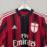 2014/15 AC MILAN HOME SHIRT (M) ADIDAS