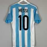 2015/16 ARGENTINA MESSI #10 HOME SHIRT (M) ADIDAS