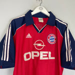 Shop 1999/01 BAYERN MUNICH HOME SHIRT (L) ADIDAS, classic football shirts, vintage football shirts & retro soccer jerseys at Cult Kits