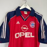 Shop 1999/01 BAYERN MUNICH HOME SHIRT (L) ADIDAS, classic football shirts, vintage football shirts & retro soccer jerseys at Cult Kits