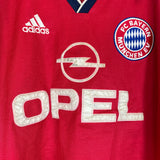 Shop 1999/01 BAYERN MUNICH HOME SHIRT (L) ADIDAS, classic football shirts, vintage football shirts & retro soccer jerseys at Cult Kits
