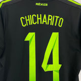 2015/16 MEXICO CHICHARITO #14 AWAY SHIRT (M) ADIDAS