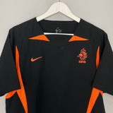 Shop 2002/04 NETHERLANDS AWAY SHIRT (S) NIKE, classic football shirts, vintage football shirts & retro soccer jerseys at Cult Kits
