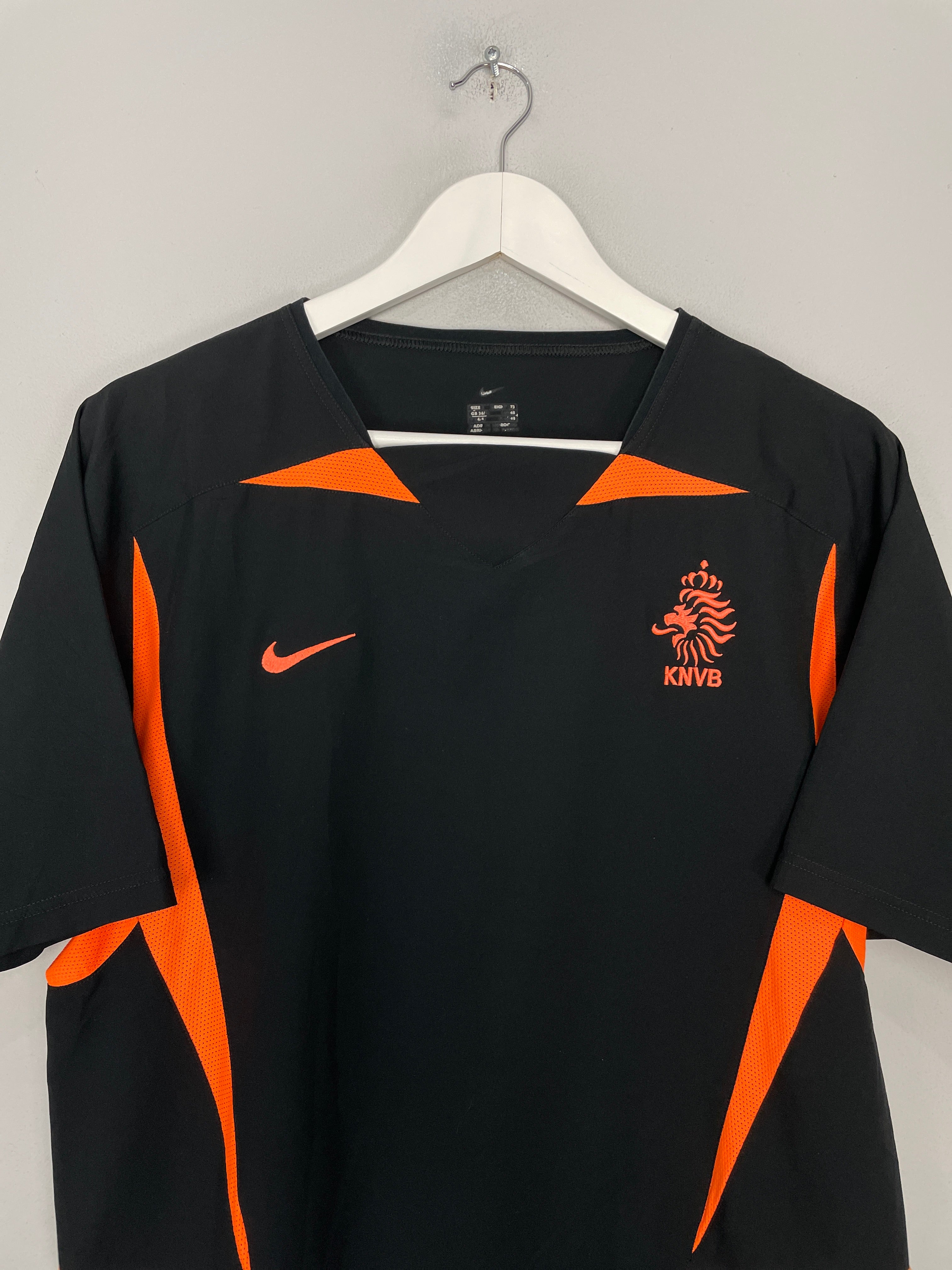 Shop 2002/04 NETHERLANDS AWAY SHIRT (S) NIKE, classic football shirts, vintage football shirts & retro soccer jerseys at Cult Kits