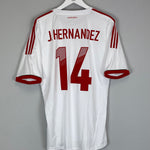 Shop 2011/12 MEXICO HERNANDEZ #14 AWAY SHIRT (L) ADIDAS, classic football shirts, vintage football shirts & retro soccer jerseys at Cult Kits