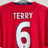 2008/10 ENGLAND TERRY #6 AWAY SHIRT (XL) UMBRO