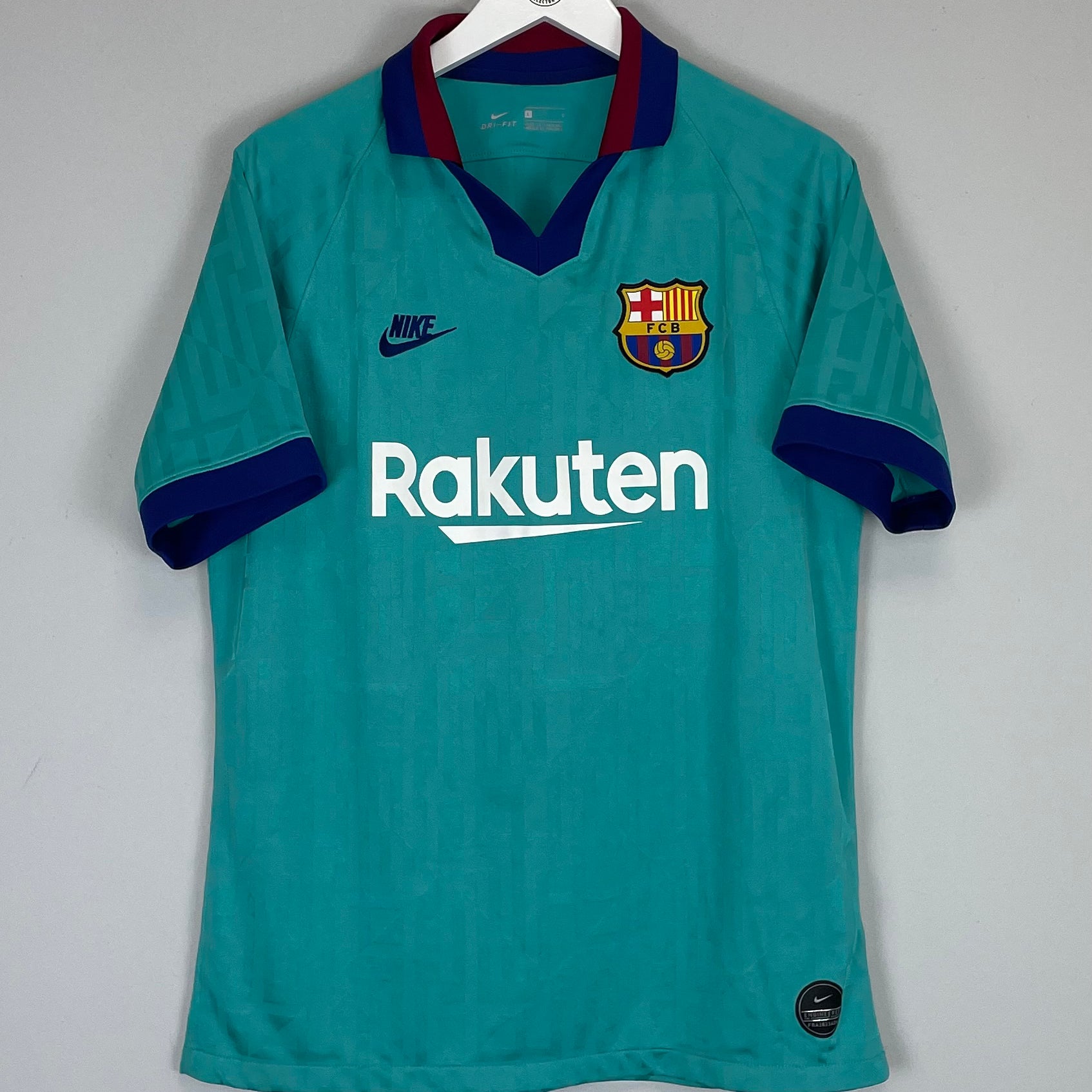 Shop 2019/20 BARCELONA THIRD SHIRT (L) NIKE, classic football shirts, vintage football shirts & retro soccer jerseys at Cult Kits