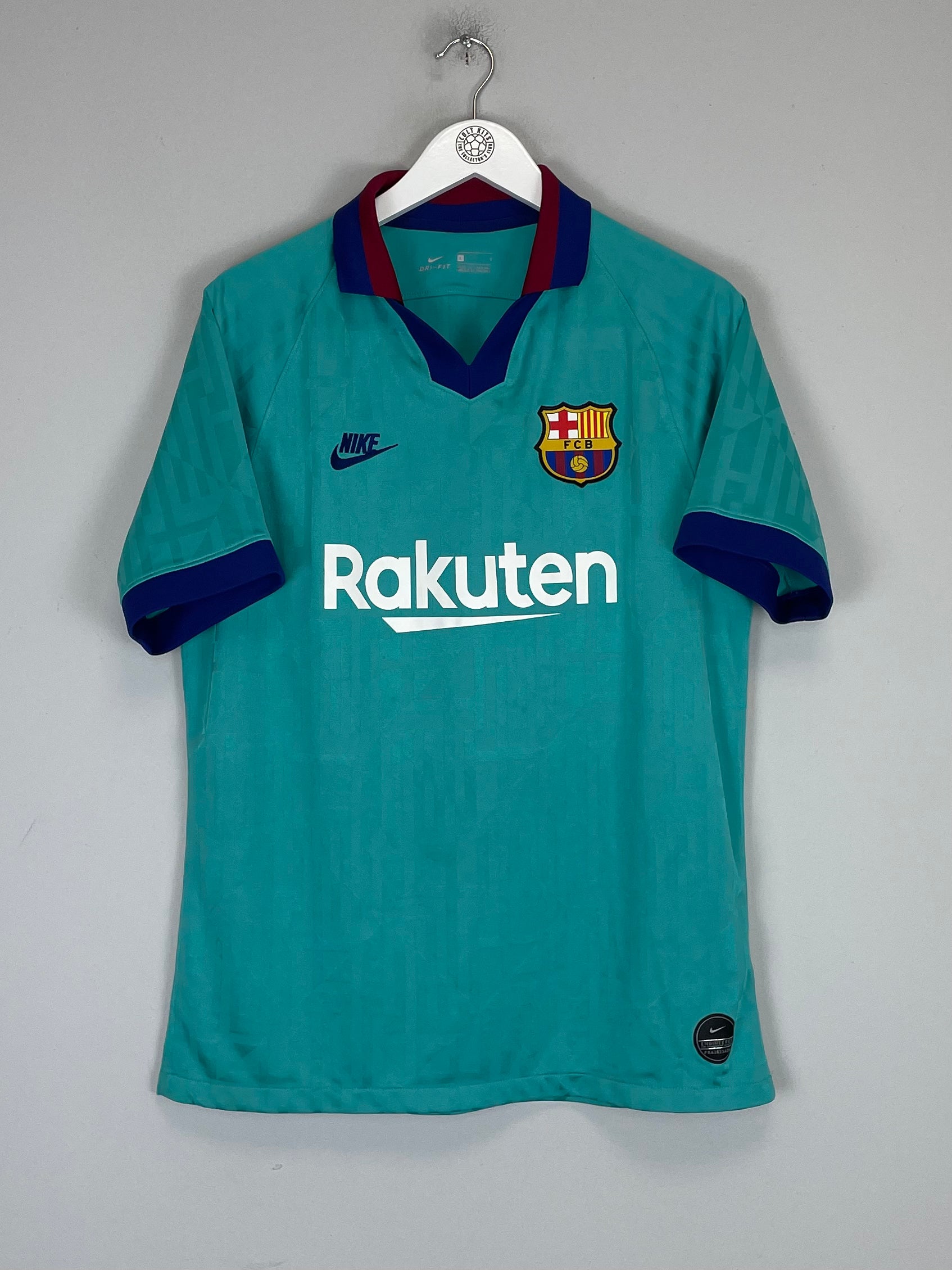 Shop 2019/20 BARCELONA THIRD SHIRT (L) NIKE, classic football shirts, vintage football shirts & retro soccer jerseys at Cult Kits