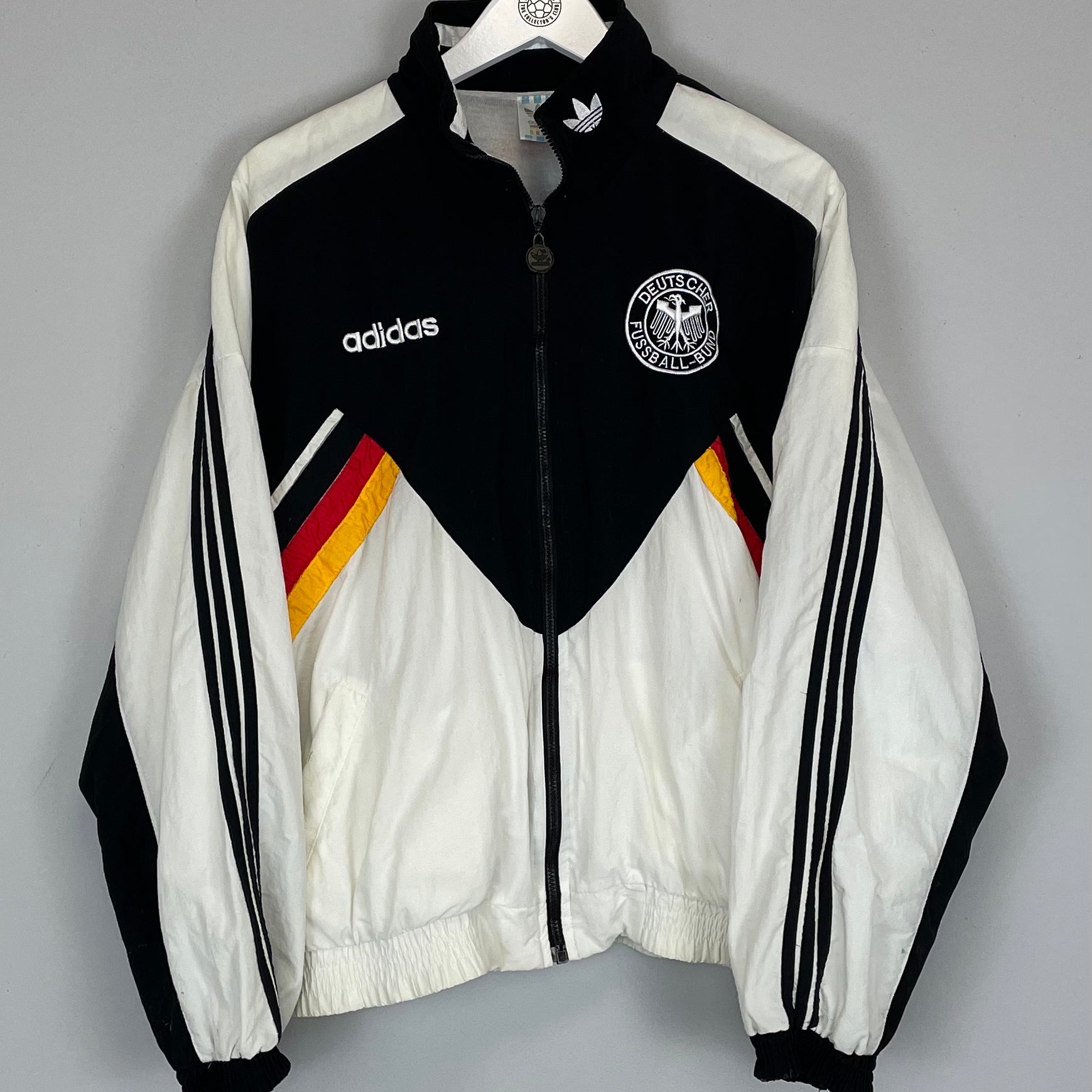 Shop 1994 GERMANY TRACK JACKET (M) ADIDAS, classic football shirts, vintage football shirts & retro soccer jerseys at Cult Kits