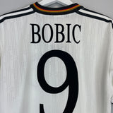 1996/98 GERMANY BOBIC #9 HOME SHIRT (S) ADIDAS