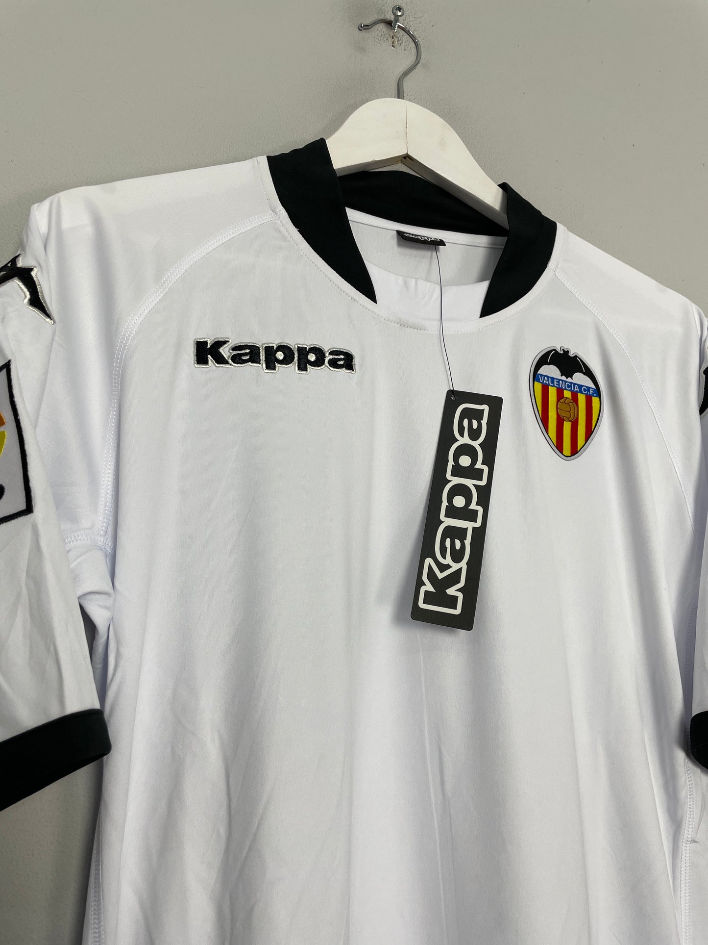 2009/10 VALENCIA DAVID VILLA #7 *BNWT* HOME SHIRT (L) KAPPA