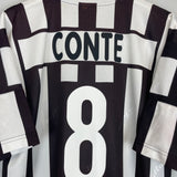 2001/02 JUVENTUS CONTE #8 HOME SHIRT (XL) LOTTO