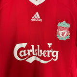 Shop 2008/10 LIVERPOOL ALONSO #14 HOME SHIRT (M) ADIDAS, classic football shirts, vintage football shirts & retro soccer jerseys at Cult Kits