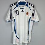 Shop 2006 SPAIN MORIENTES #10 GK SHIRT (XL) ADIDAS, classic football shirts, vintage football shirts & retro soccer jerseys at Cult Kits