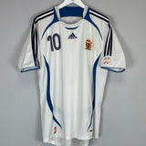 Shop 2006 SPAIN MORIENTES #10 GK SHIRT (XL) ADIDAS, classic football shirts, vintage football shirts & retro soccer jerseys at Cult Kits