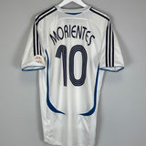Shop 2006 SPAIN MORIENTES #10 GK SHIRT (XL) ADIDAS, classic football shirts, vintage football shirts & retro soccer jerseys at Cult Kits