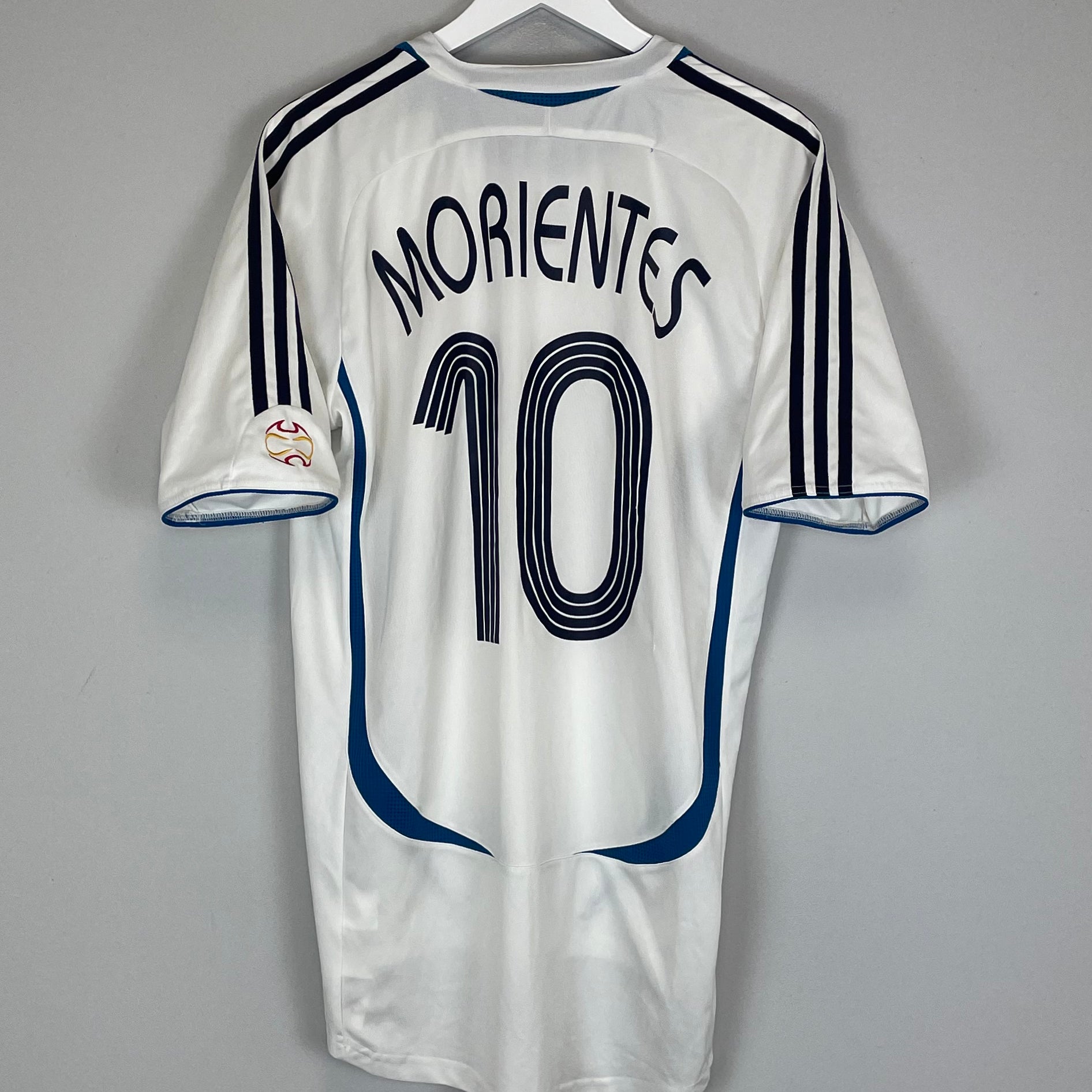 Shop 2006 SPAIN MORIENTES #10 GK SHIRT (XL) ADIDAS, classic football shirts, vintage football shirts & retro soccer jerseys at Cult Kits