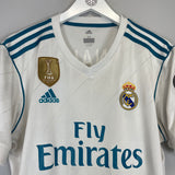 2017/18 REAL MADRID RONALDO #7 HOME SHIRT (M) ADIDAS