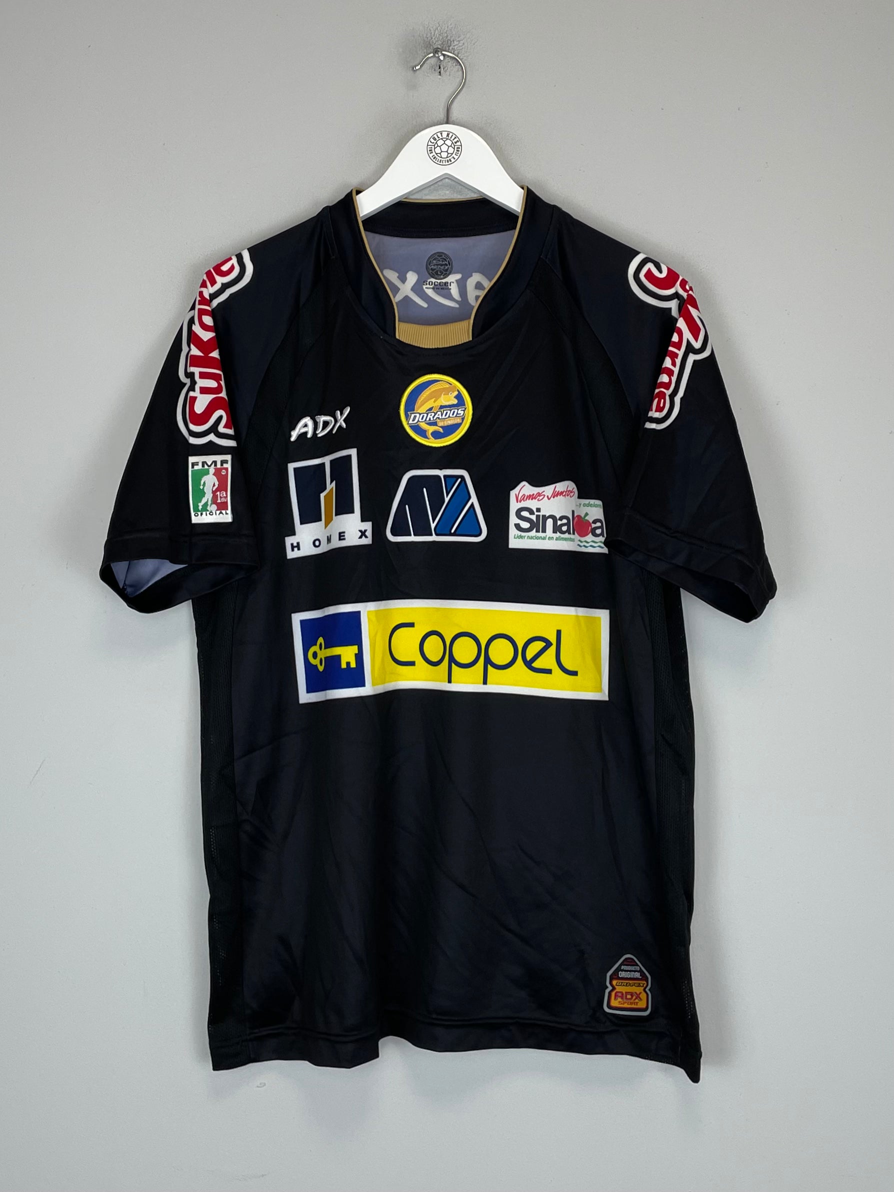 Buy 2010/11 DORADOS DE SINALOA AWAY SHIRT (L) ADX ~ Free worldwide shipping ~ Authentic Vintage Football Shirts from Cult Kits