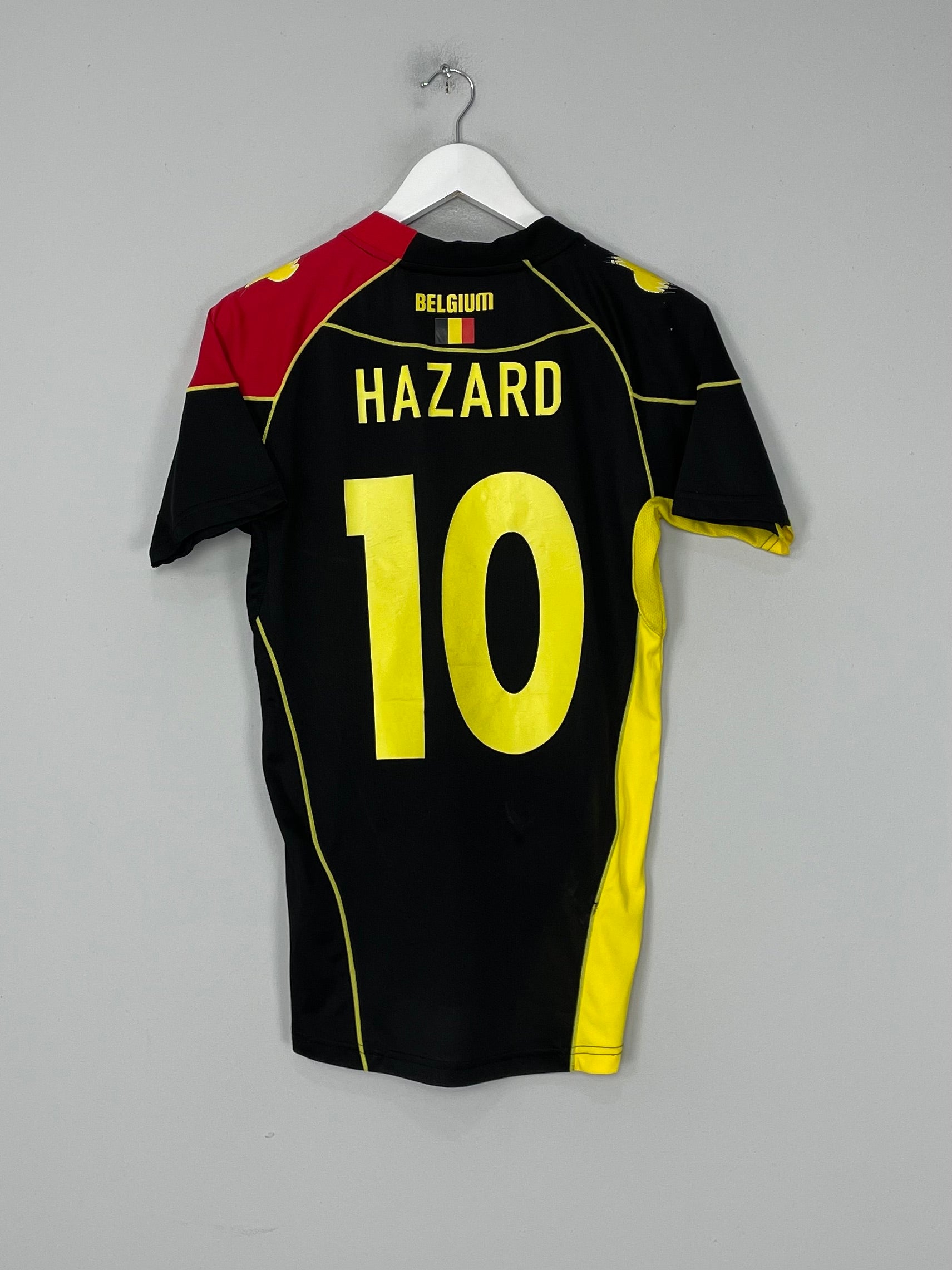 Shop 2012/13 BELGIUM HAZARD #10 AWAY SHIRT (S) BURRDA SPORT, classic football shirts, vintage football shirts & retro soccer jerseys at Cult Kits