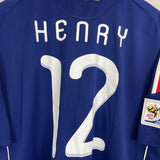 Shop 2009/10 FRANCE HENRY #12 HOME SHIRT (XL) ADIDAS, classic football shirts, vintage football shirts & retro soccer jerseys at Cult Kits