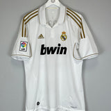 Buy 2011/12 REAL MADRID DI MARIA 22 HOME SHIRT (L) ADIDAS ~ Free worldwide shipping ~ Authentic Vintage Football Shirts from Cult Kits
