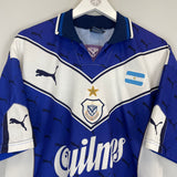 Shop 1998/99 VELEZ SARSFIELD #9 AWAY SHIRT (L) PUMA, classic football shirts, vintage football shirts & retro soccer jerseys at Cult Kits