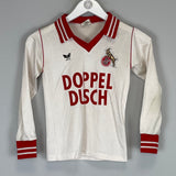 Shop 1983/85 FC KOLN L/S HOME SHIRT (XS.KIDS) ERIMA, classic football shirts, vintage football shirts & retro soccer jerseys at Cult Kits