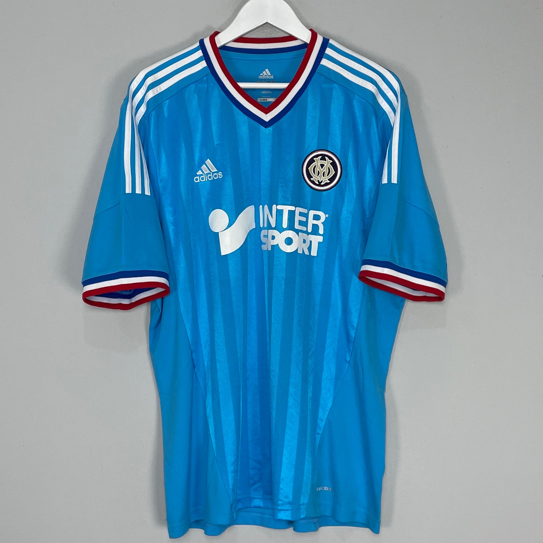 Shop 2012/13 MARSEILLE AWAY SHIRT (XL) ADIDAS, classic football shirts, vintage football shirts & retro soccer jerseys at Cult Kits