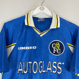 1997/98 CHELSEA HOME SHIRT (M) UMBRO
