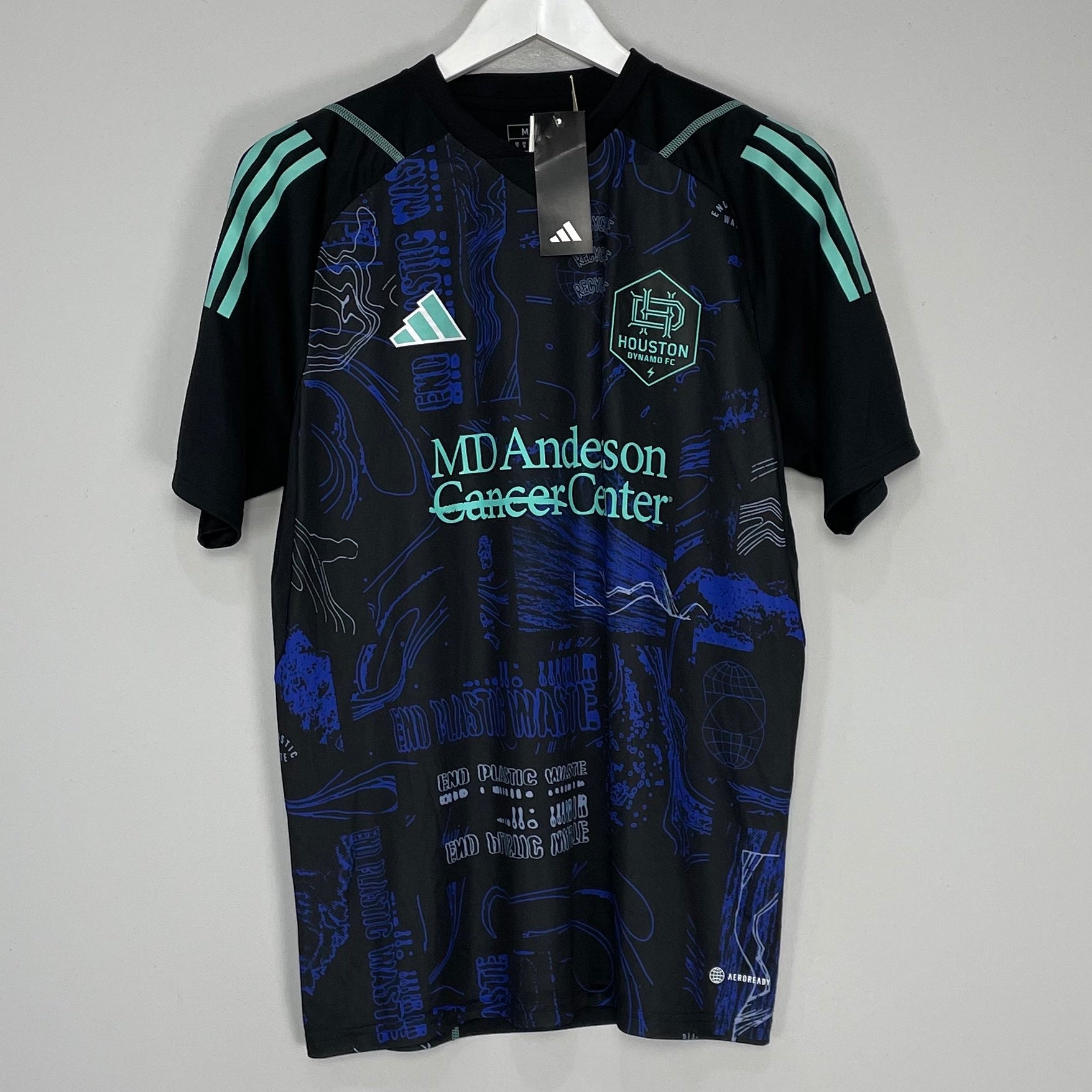 Shop 2023 HOUSTON DYNAMOS *BNWT* ONE PLANET SHIRT (M) ADIDAS, classic football shirts, vintage football shirts & retro soccer jerseys at Cult Kits