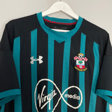 2017/18 SOUTHAMPTON AWAY SHIRT (XL) UNDER ARMOUR