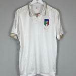 Shop 2007/08 ITALY AWAY SHIRT (L) PUMA, classic football shirts, vintage football shirts & retro soccer jerseys at Cult Kits