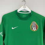 Shop 2006 MEXICO L/S TRAINING SHIRT (M) NIKE, classic football shirts, vintage football shirts & retro soccer jerseys at Cult Kits