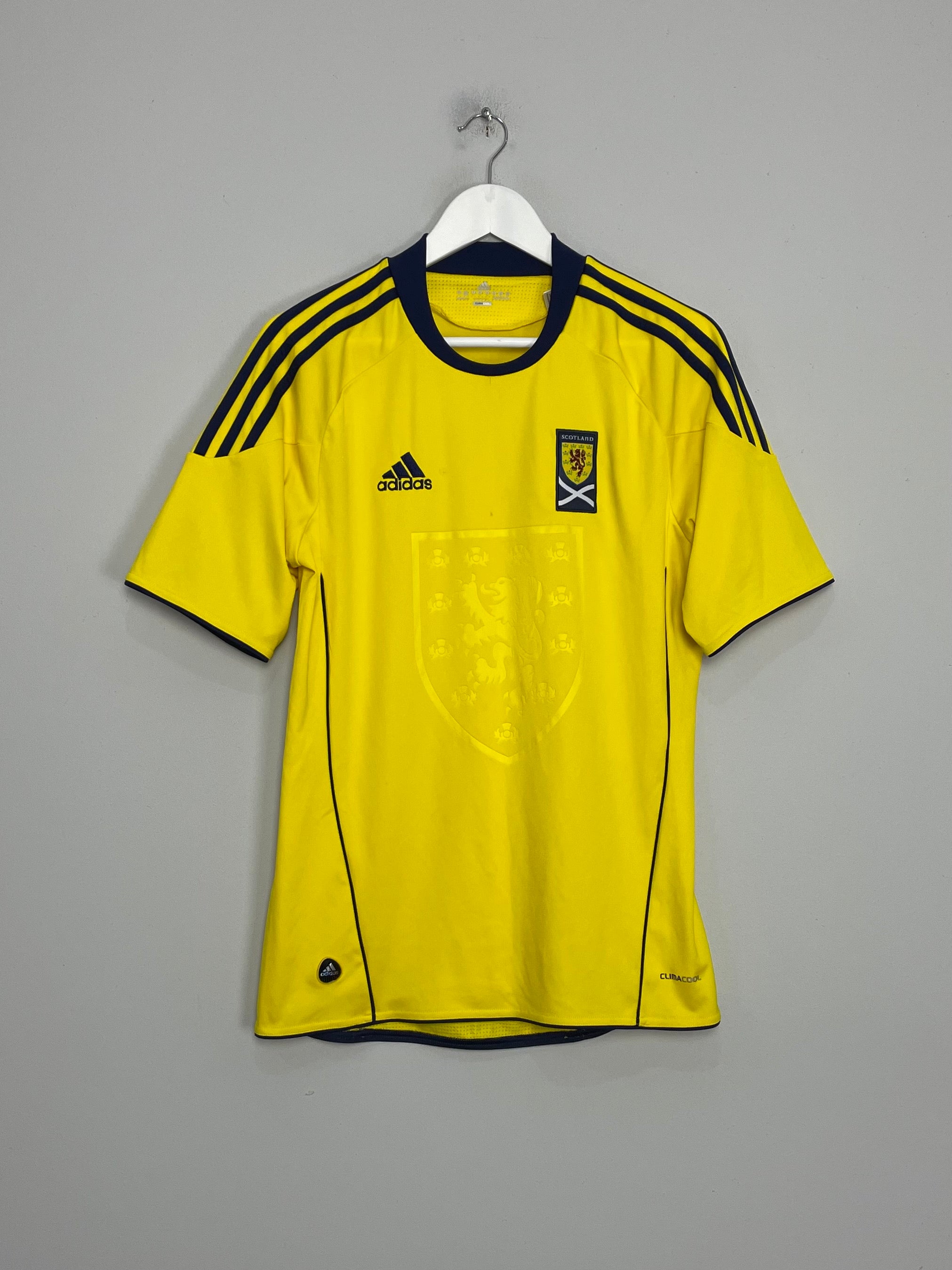 Shop 2010/11 SCOTLAND AWAY SHIRT (S) ADIDAS, classic football shirts, vintage football shirts & retro soccer jerseys at Cult Kits